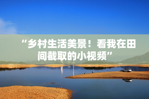 “乡村生活美景！看我在田间截取的小视频”