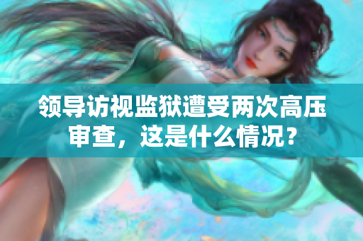 领导访视监狱遭受两次高压审查，这是什么情况？