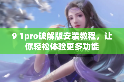 9 1pro破解版安装教程，让你轻松体验更多功能