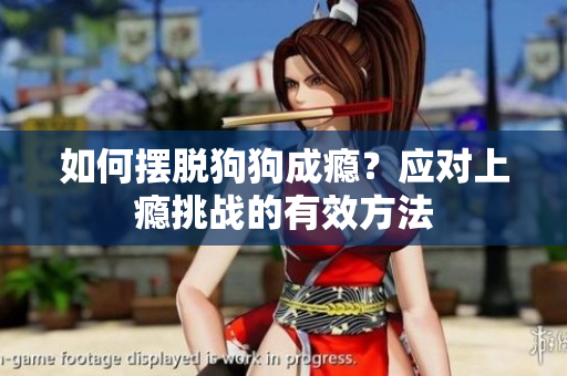 如何摆脱狗狗成瘾？应对上瘾挑战的有效方法