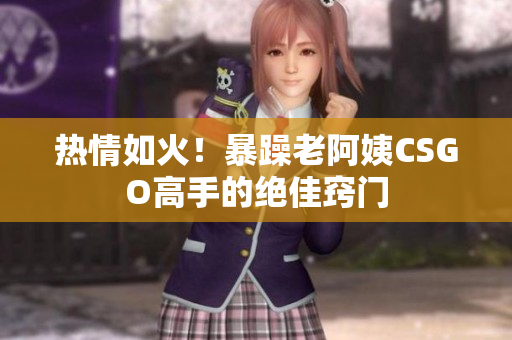 热情如火！暴躁老阿姨CSGO高手的绝佳窍门