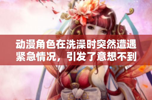 动漫角色在洗澡时突然遭遇紧急情况，引发了意想不到的故事展开