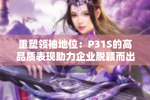 重塑领袖地位：P31S的高品质表现助力企业脱颖而出