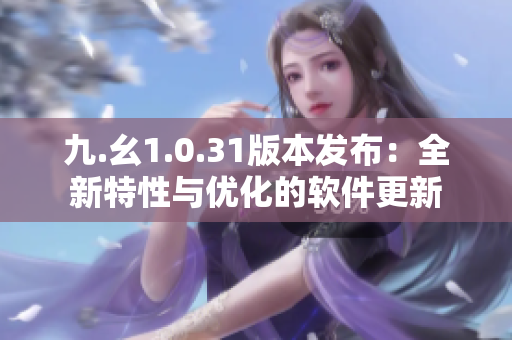 九.幺1.0.31版本发布：全新特性与优化的软件更新