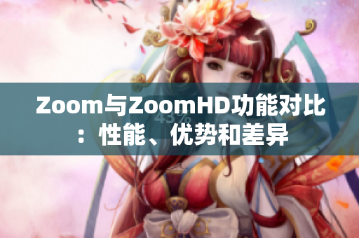 Zoom与ZoomHD功能对比：性能、优势和差异