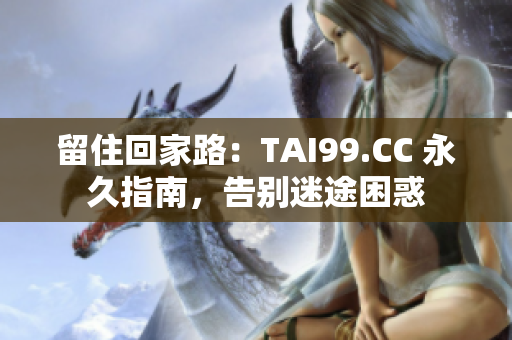 留住回家路：TAI99.CC 永久指南，告别迷途困惑