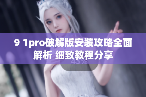 9 1pro破解版安装攻略全面解析 细致教程分享