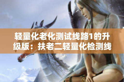 轻量化老化测试线路1的升级版：扶老二轻量化检测线路1
