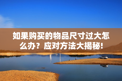 如果购买的物品尺寸过大怎么办？应对方法大揭秘!