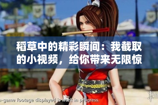 稻草中的精彩瞬间：我截取的小视频，给你带来无限惊喜
