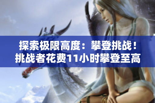 探索极限高度：攀登挑战！挑战者花费11小时攀登至高处