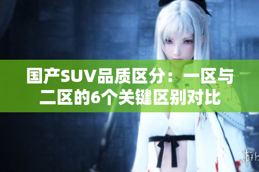 国产SUV品质区分：一区与二区的6个关键区别对比