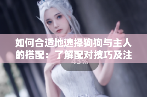 如何合适地选择狗狗与主人的搭配：了解配对技巧及注意事项