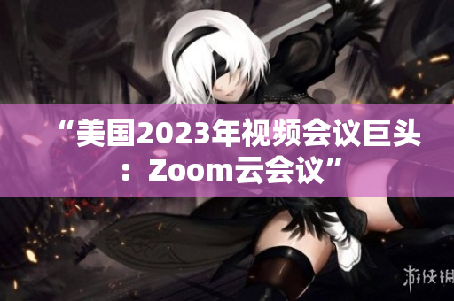 “美国2023年视频会议巨头：Zoom云会议”