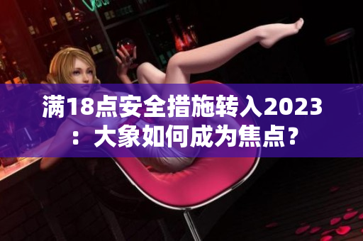 满18点安全措施转入2023：大象如何成为焦点？