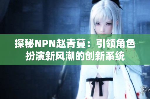 探秘NPN赵青蔓：引领角色扮演新风潮的创新系统