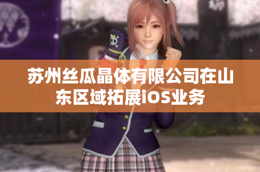 苏州丝瓜晶体有限公司在山东区域拓展iOS业务