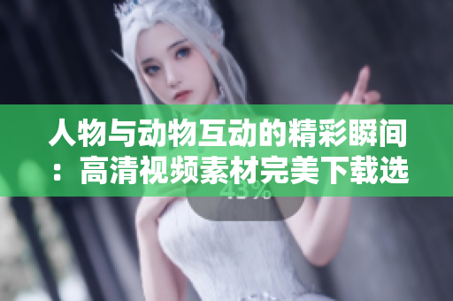 人物与动物互动的精彩瞬间：高清视频素材完美下载选择