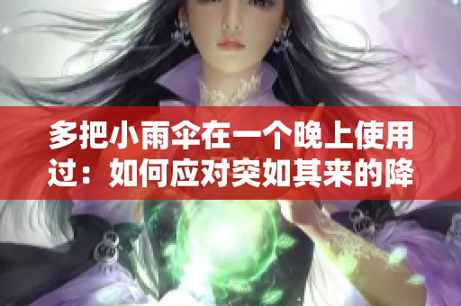 多把小雨伞在一个晚上使用过：如何应对突如其来的降雨