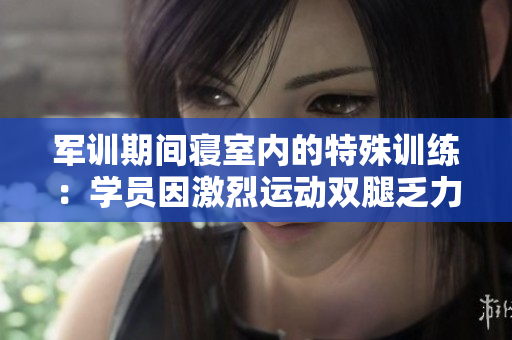 军训期间寝室内的特殊训练：学员因激烈运动双腿乏力的现场影像
