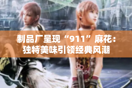 制品厂呈现“911”麻花：独特美味引领经典风潮