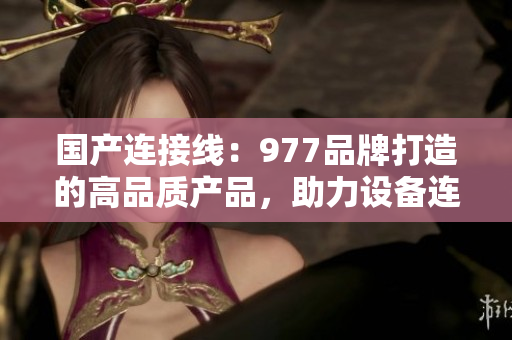 国产连接线：977品牌打造的高品质产品，助力设备连接更便捷