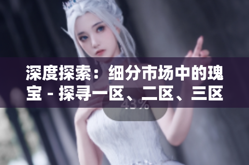 深度探索：细分市场中的瑰宝 - 探寻一区、二区、三区的独特之处