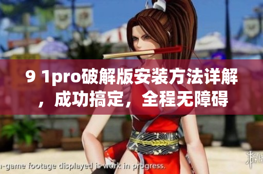 9 1pro破解版安装方法详解，成功搞定，全程无障碍