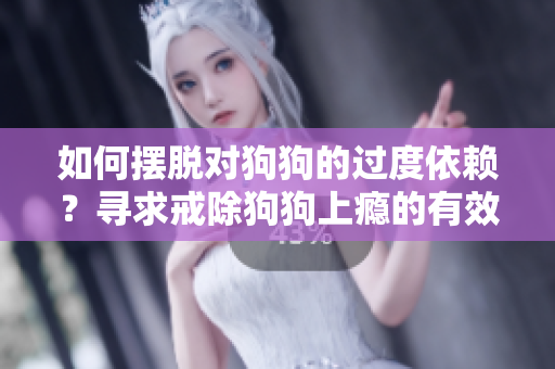 如何摆脱对狗狗的过度依赖？寻求戒除狗狗上瘾的有效方法