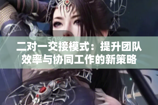 二对一交接模式：提升团队效率与协同工作的新策略