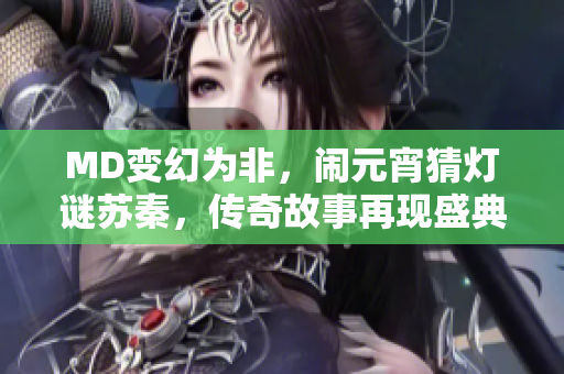MD变幻为非，闹元宵猜灯谜苏秦，传奇故事再现盛典