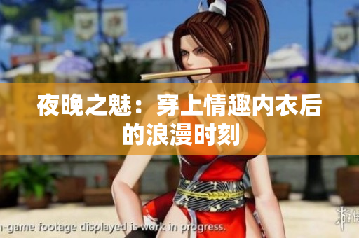 夜晚之魅：穿上情趣内衣后的浪漫时刻