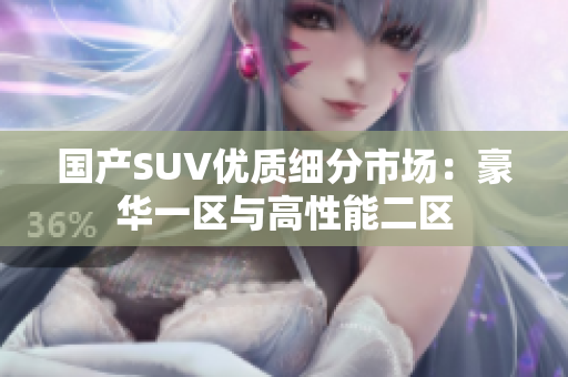 国产SUV优质细分市场：豪华一区与高性能二区