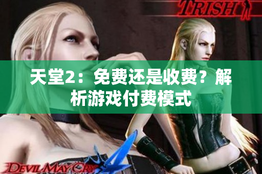 天堂2：免费还是收费？解析游戏付费模式