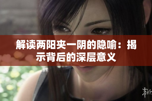 解读两阳夹一阴的隐喻：揭示背后的深层意义