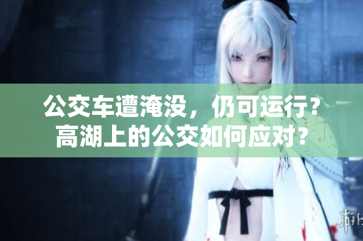公交车遭淹没，仍可运行？高湖上的公交如何应对？