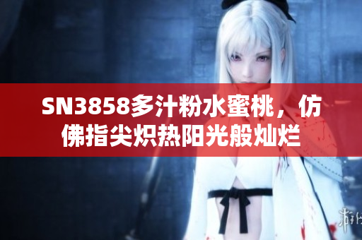 SN3858多汁粉水蜜桃，仿佛指尖炽热阳光般灿烂
