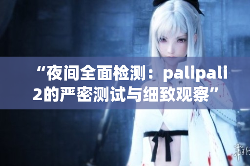 “夜间全面检测：palipali2的严密测试与细致观察”