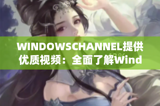 WINDOWSCHANNEL提供优质视频：全面了解Windows系统
