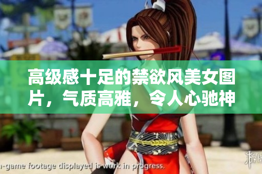 高级感十足的禁欲风美女图片，气质高雅，令人心驰神往