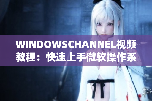 WINDOWSCHANNEL视频教程：快速上手微软操作系统