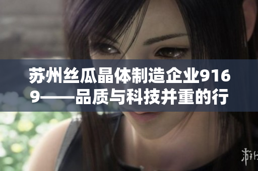 苏州丝瓜晶体制造企业9169——品质与科技并重的行业领跑者