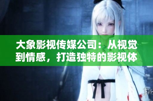 大象影视传媒公司：从视觉到情感，打造独特的影视体验