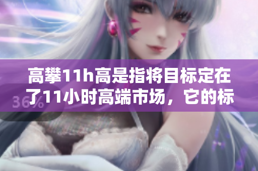 高攀11h高是指将目标定在了11小时高端市场，它的标杆是什么？