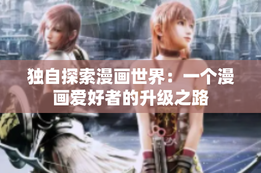 独自探索漫画世界：一个漫画爱好者的升级之路