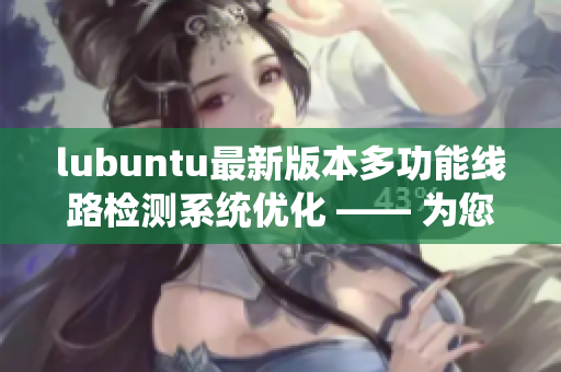 lubuntu最新版本多功能线路检测系统优化 —— 为您的电脑提速