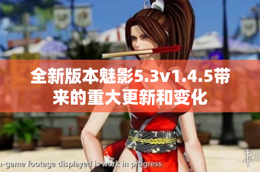 全新版本魅影5.3v1.4.5带来的重大更新和变化