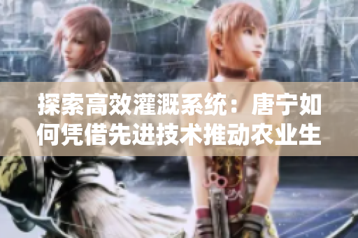 探索高效灌溉系统：唐宁如何凭借先进技术推动农业生产力的提升