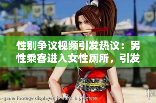 性别争议视频引发热议：男性乘客进入女性厕所，引发争议与道德辩论