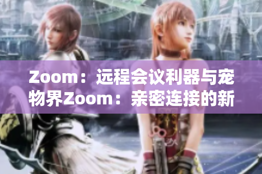 Zoom：远程会议利器与宠物界Zoom：亲密连接的新方式